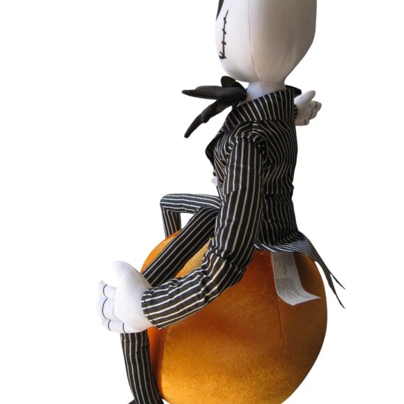 Jack Skellington Pumpkin King 19" Plush Nightmare Before Christmas HALLOWEEN - Picture 9 of 11